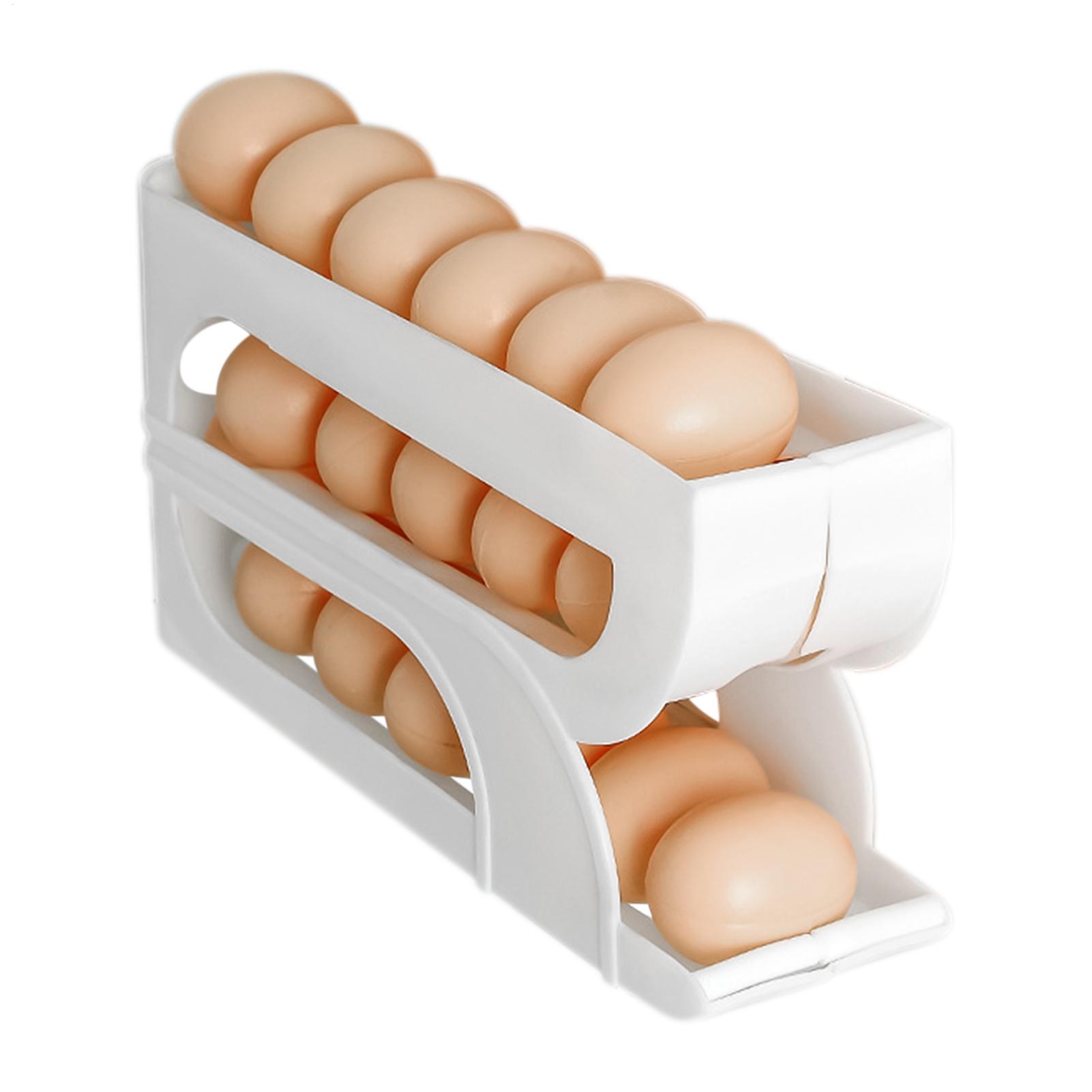 Meal Prep Egg Whites - Organizador de Ovos para Geladeira com