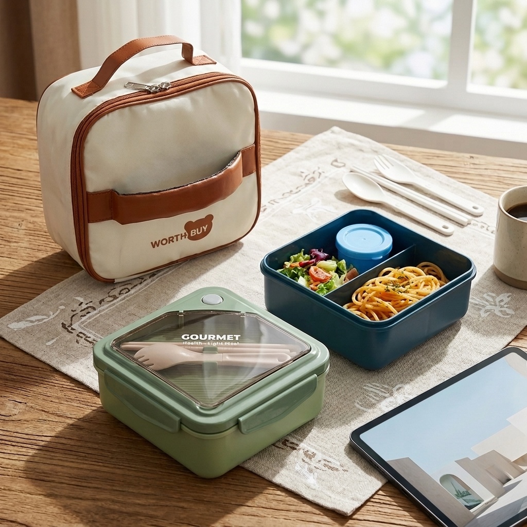 Meal Prep Kinder - Marmita Plástica para Micro-ondas, à Prova