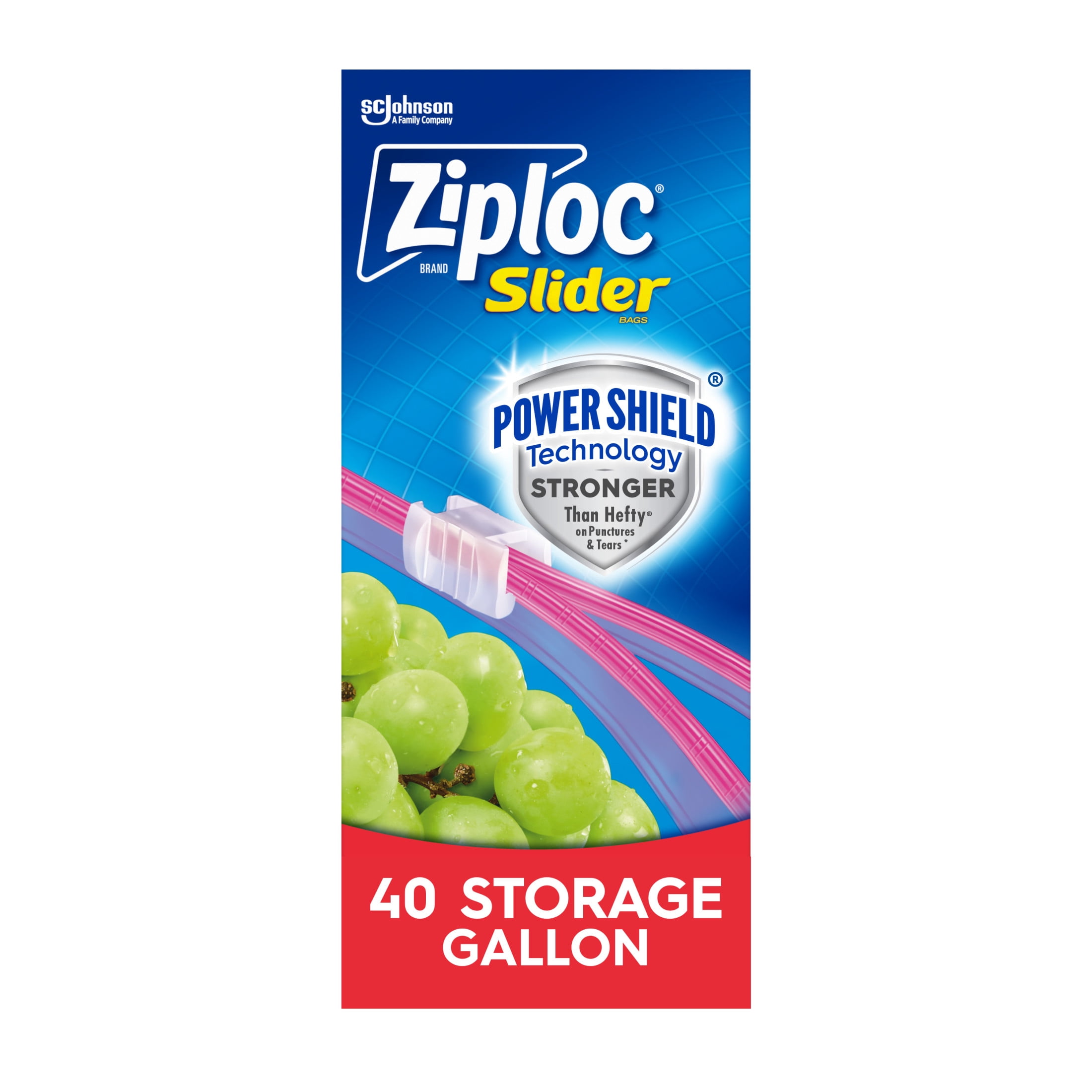 Meal Prep Ziploc Bags - Sacos de Armazenamento de Alimentos Ziploc
