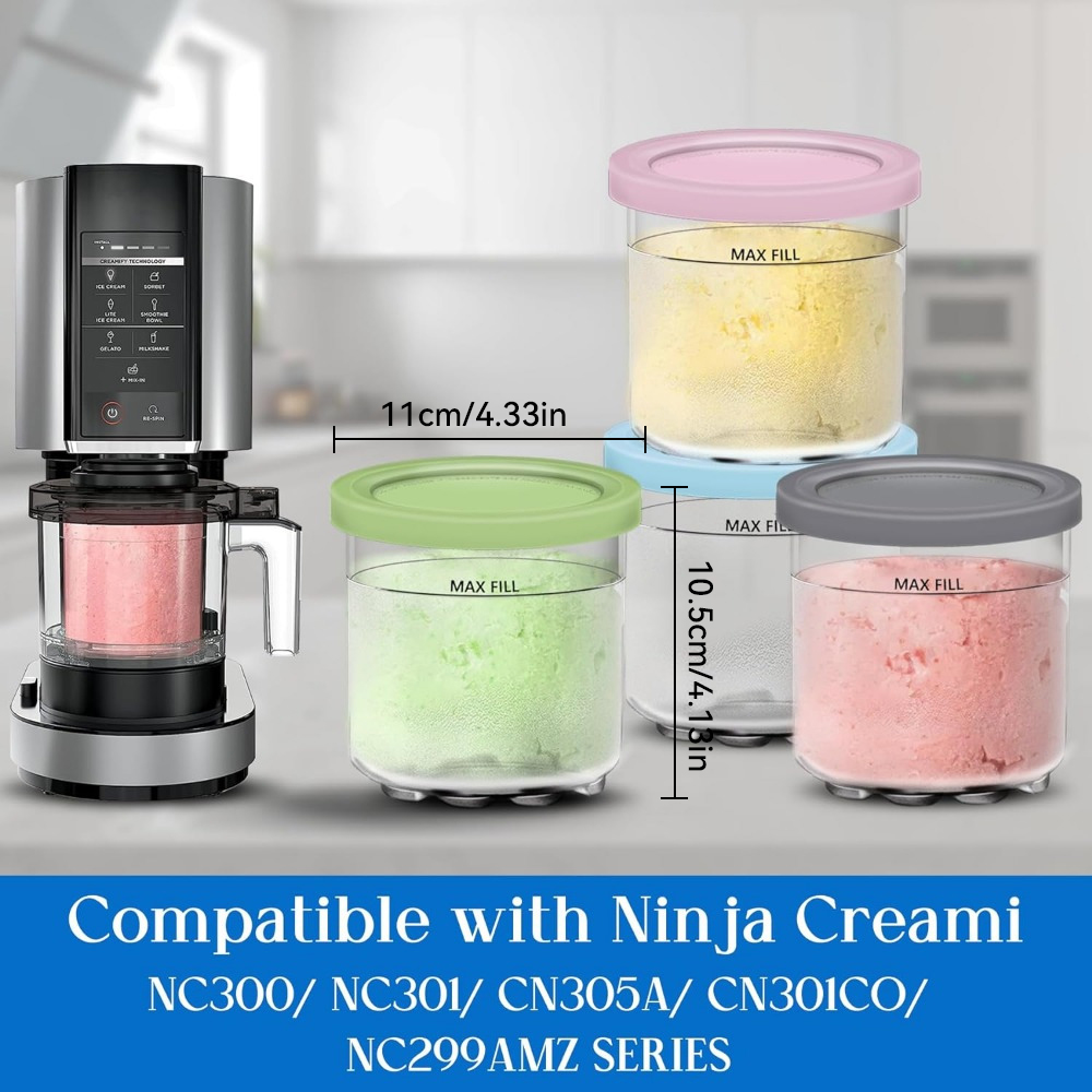 Creami Pintas e Tampas para Ni - Meal Prep Overnight Oats avaliação e preço