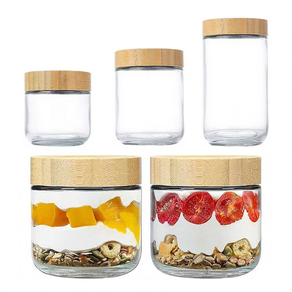 Potes de Vidro Herméticos para - Meal Prep Overnight Oats avaliação e preço