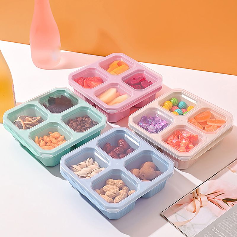 Recipientes para lanches com 4 - Meal Prep Kinder avaliação e preço