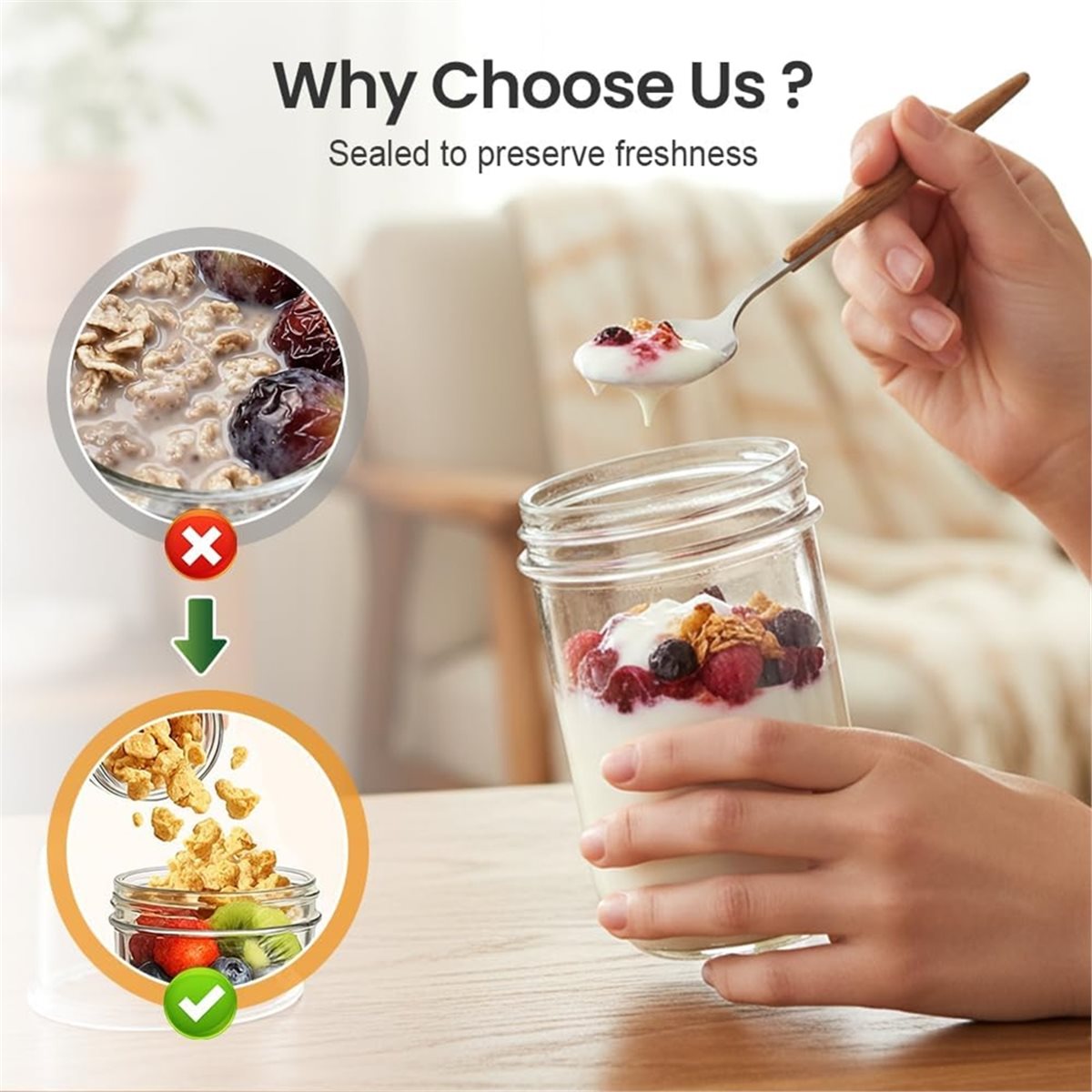 Recipientes BAAE para Overnigh - Meal Prep Overnight Oats avaliação e preço