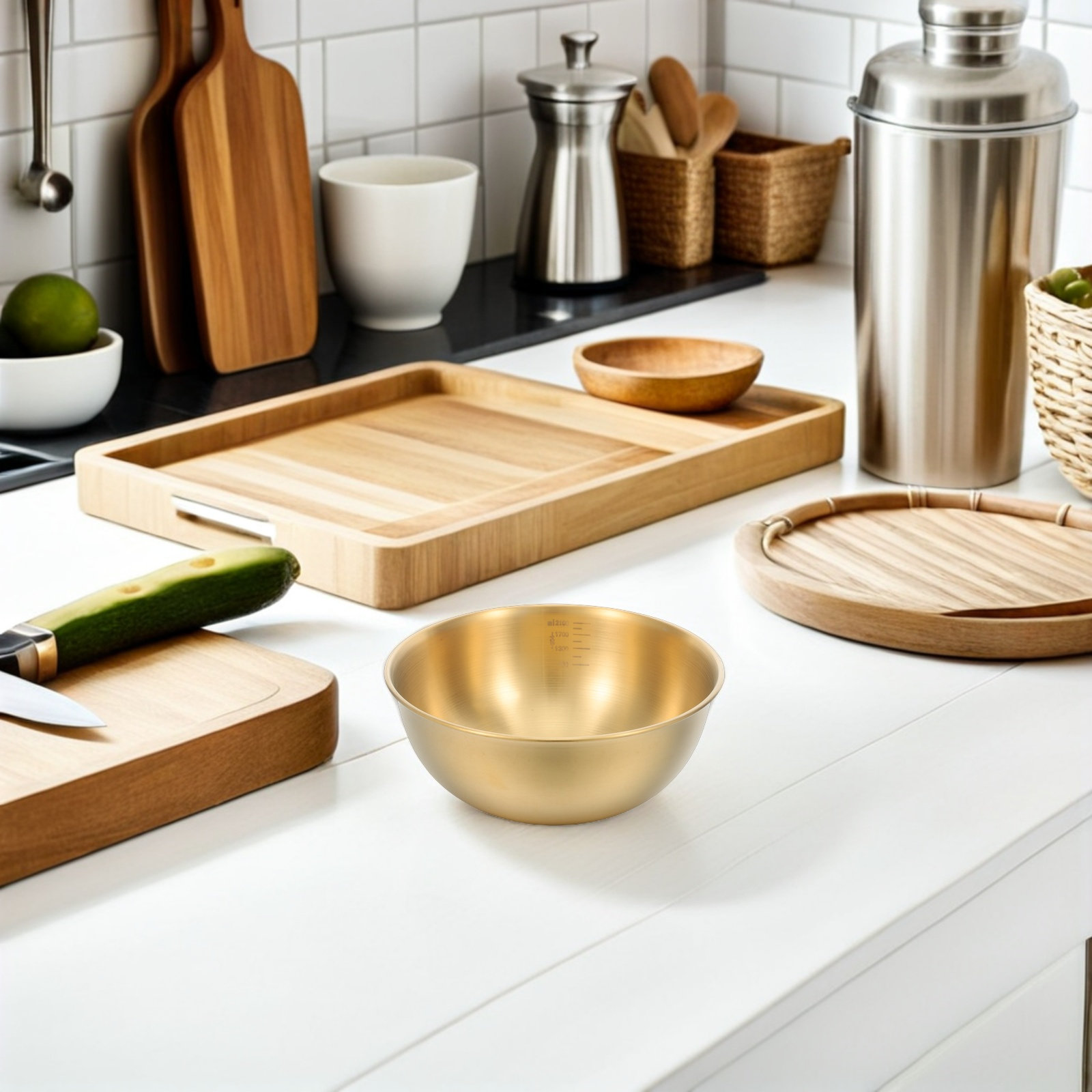 Tigela de Mistura de Aço Inoxi - Meal Prep Usa avaliação e preço