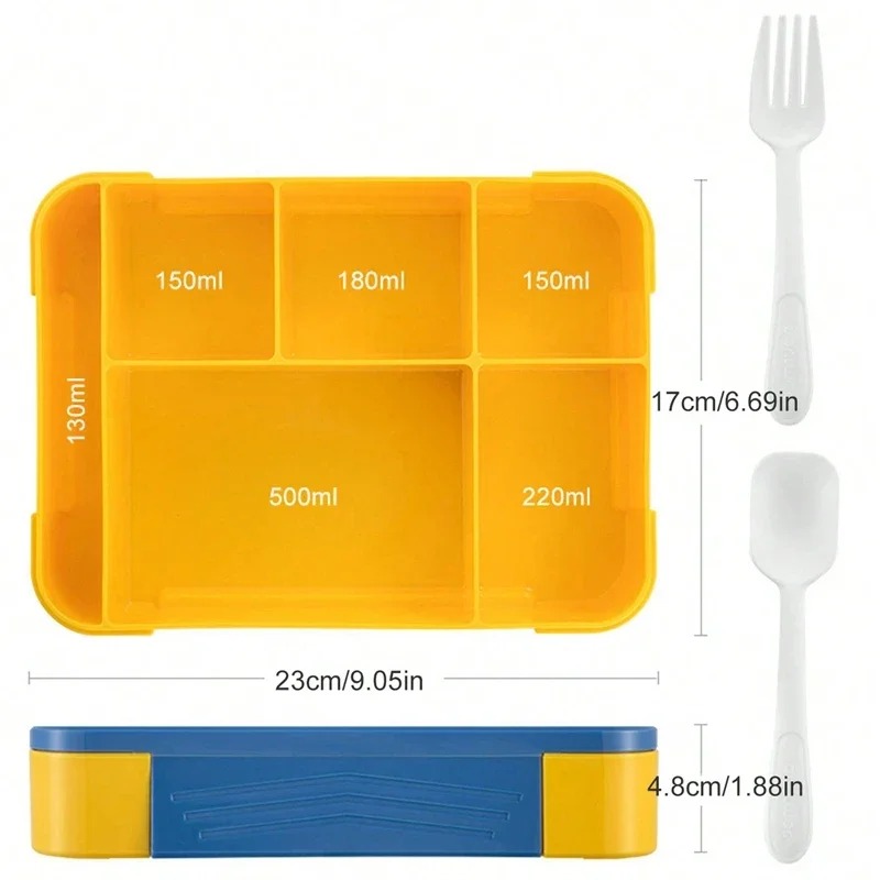 Caixa de Almoço Bento de 1330M - Meal Prep Kinder avaliação e preço