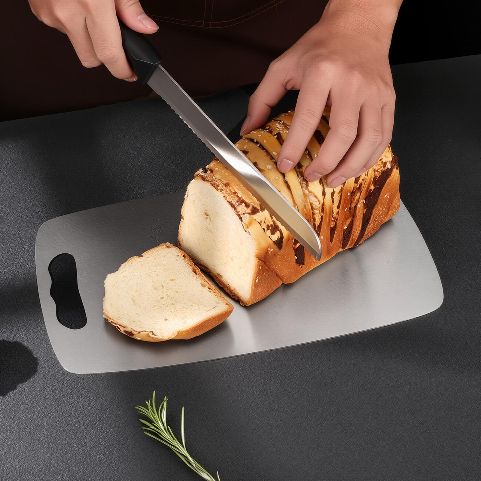 Tábua de Corte de Aço Inoxidáv - Meal Prep For Cutting avaliação e preço