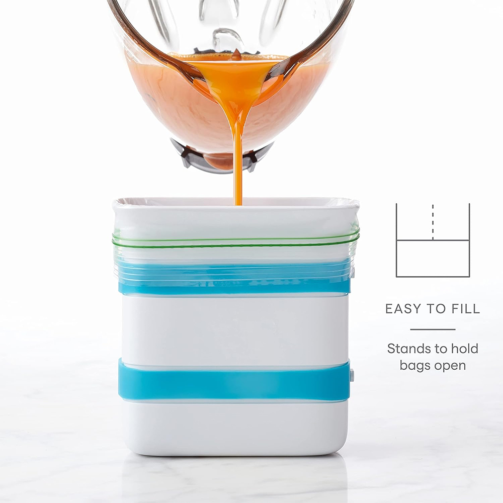 LMETJMA Freezer Food Block Mak - Meal Prep Fit avaliação e preço