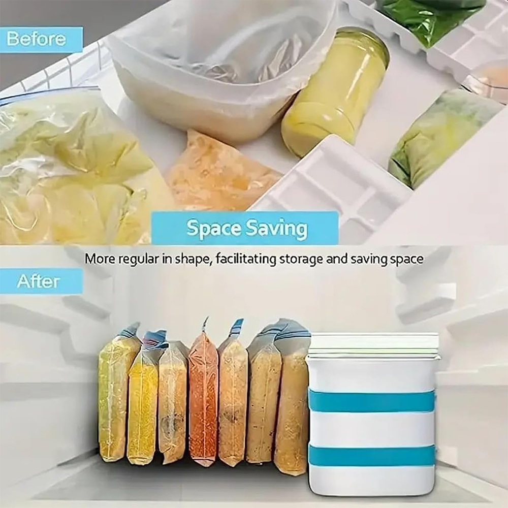 LMETJMA Freezer Food Block Mak - Meal Prep Fit avaliação e preço