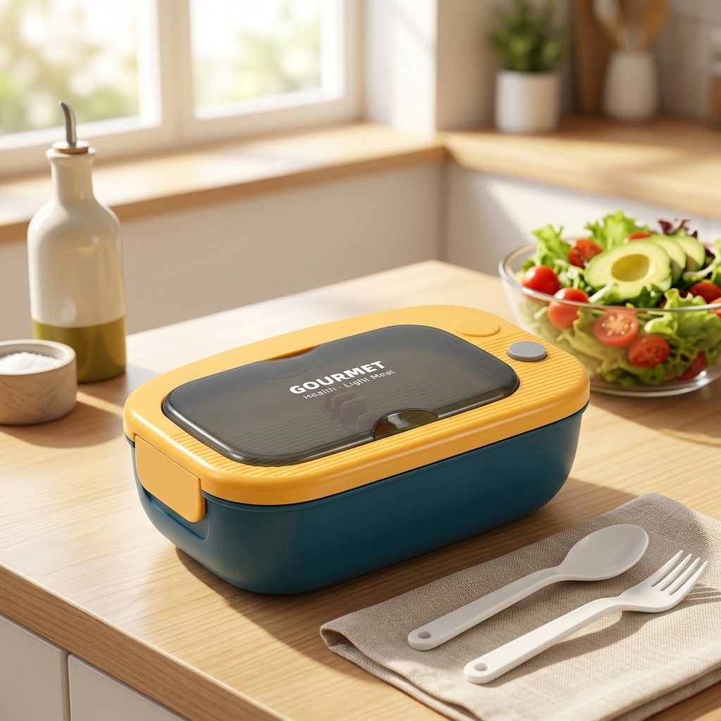 Marmita Plástica Bento com 2 C - Meal Prep Kinder avaliação e preço