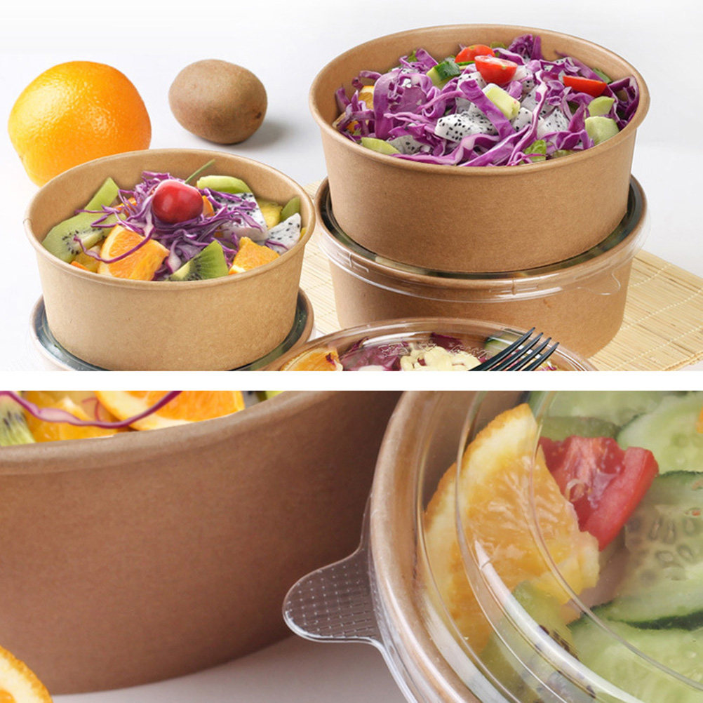 20 Tigelas de Papel Kraft com  - Meal Prep Usa avaliação e preço