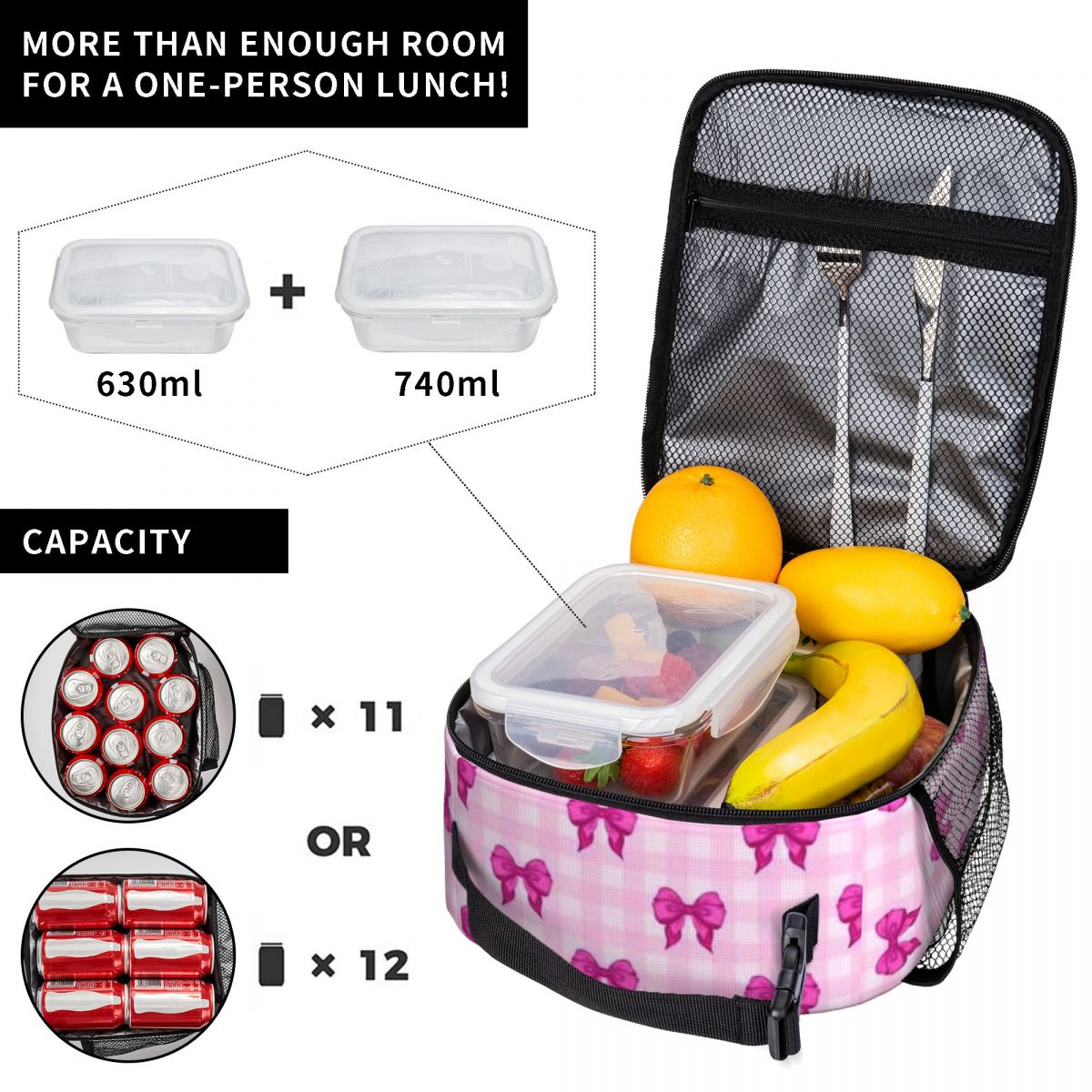 Bolsa Térmica Rosa Coquette co - Meal Prep Fit avaliação e preço
