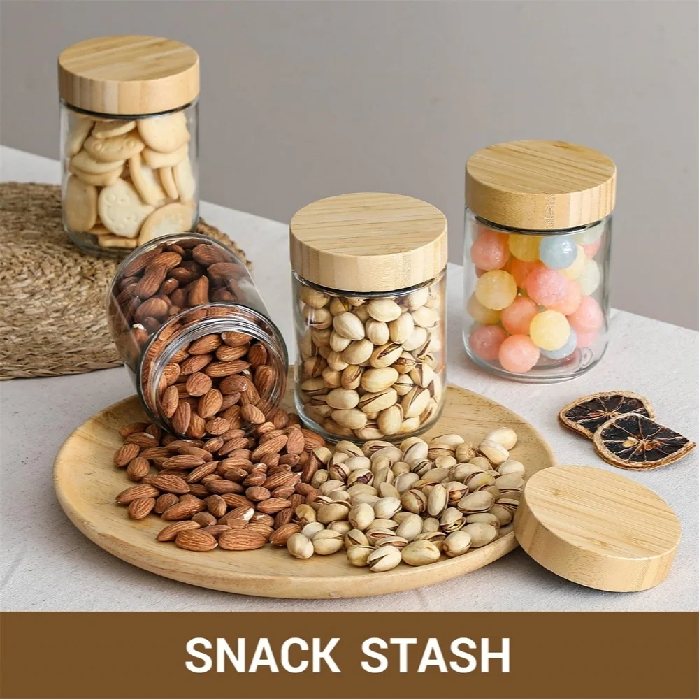 Conjunto de 4 potes de vidro d - Meal Prep Overnight Oats avaliação e preço