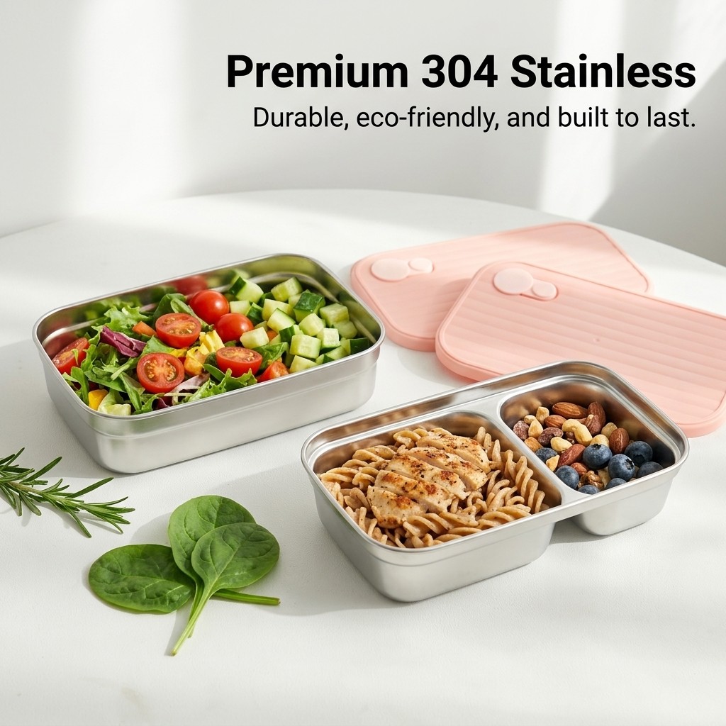 Conjunto de Marmitas de Aço In - Meal Prep Kinder avaliação e preço
