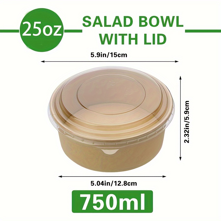 25oz/750ml 25/50 pacotes tigel - Meal Prep Usa avaliação e preço