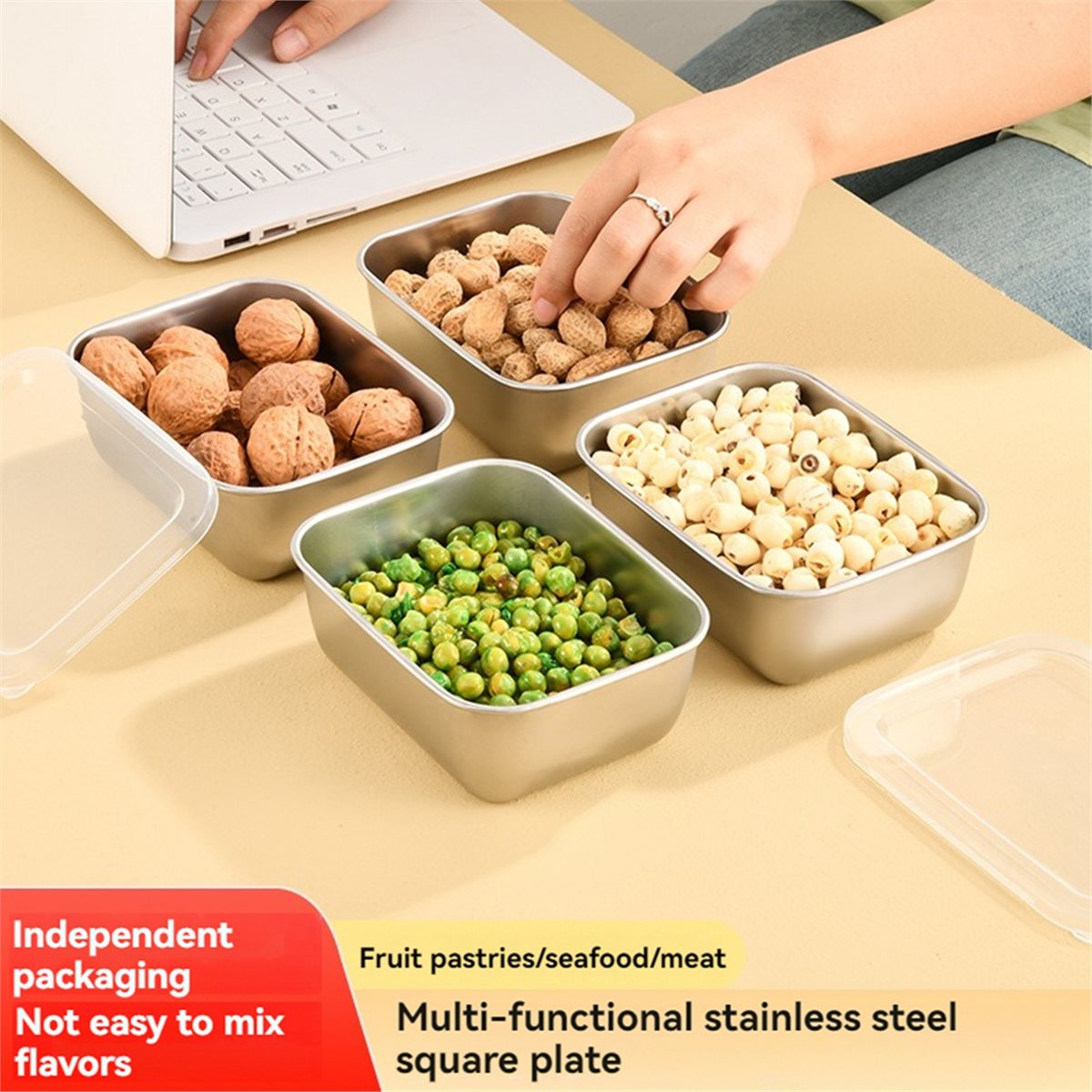 【AT48】 NOVOS Recipientes Empil - Meal Prep Fit avaliação e preço