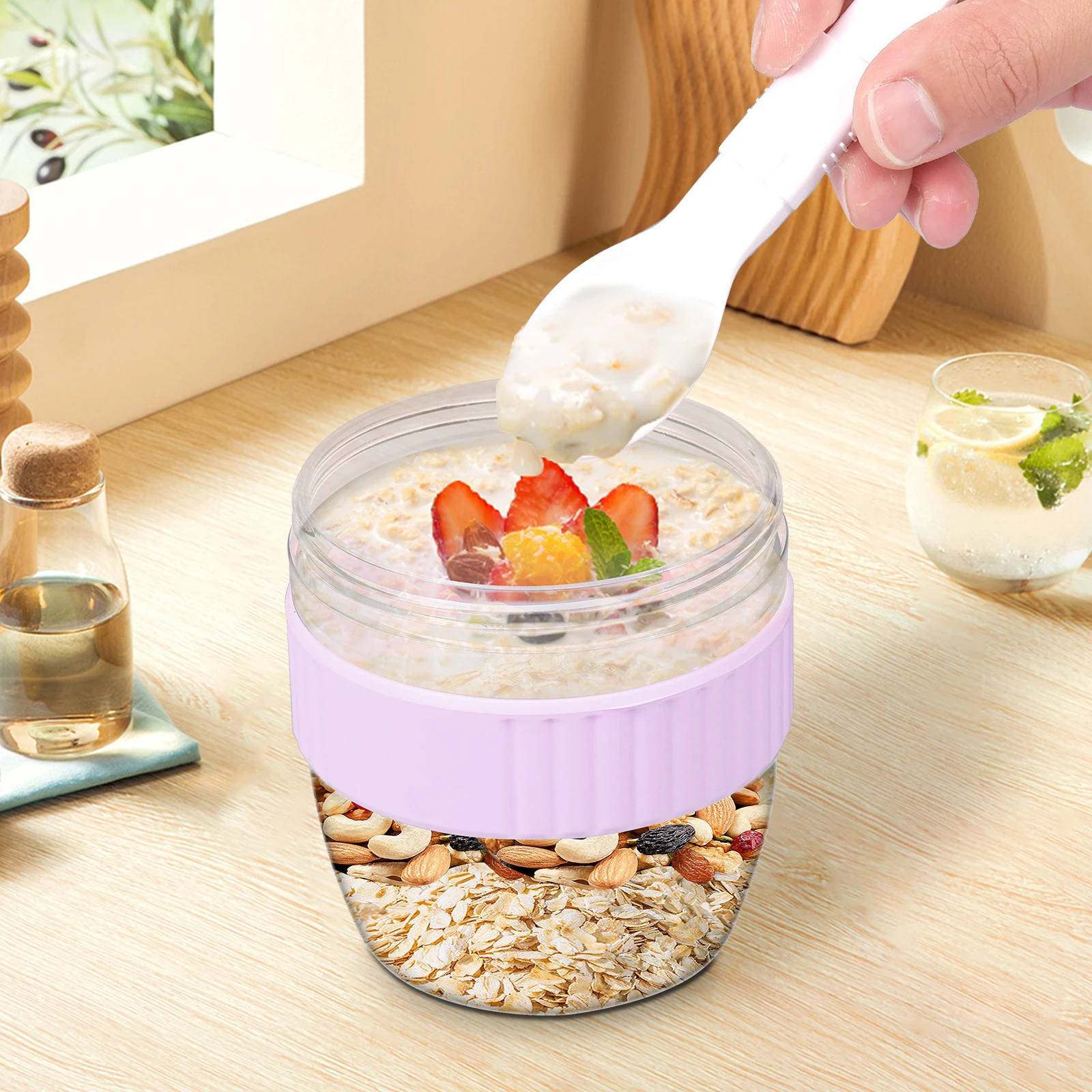 Recipiente para Overnight Oats - Meal Prep Overnight Oats avaliação e preço