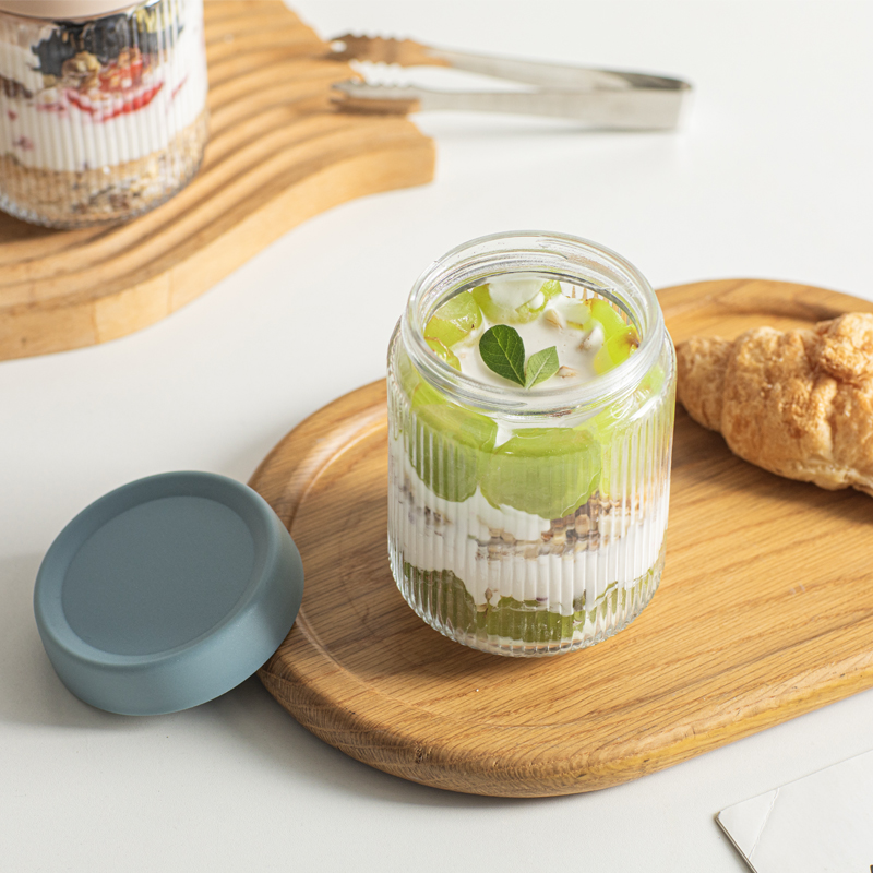 1PCS Pote de Vidro Hermético p - Meal Prep Overnight Oats avaliação e preço