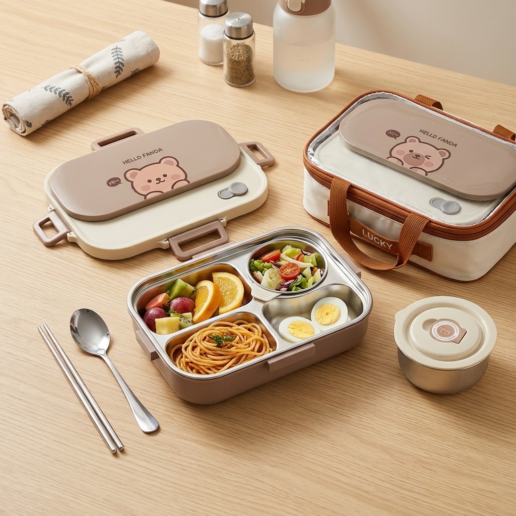 Marmita de Aço Inoxidável 304  - Meal Prep Kinder avaliação e preço