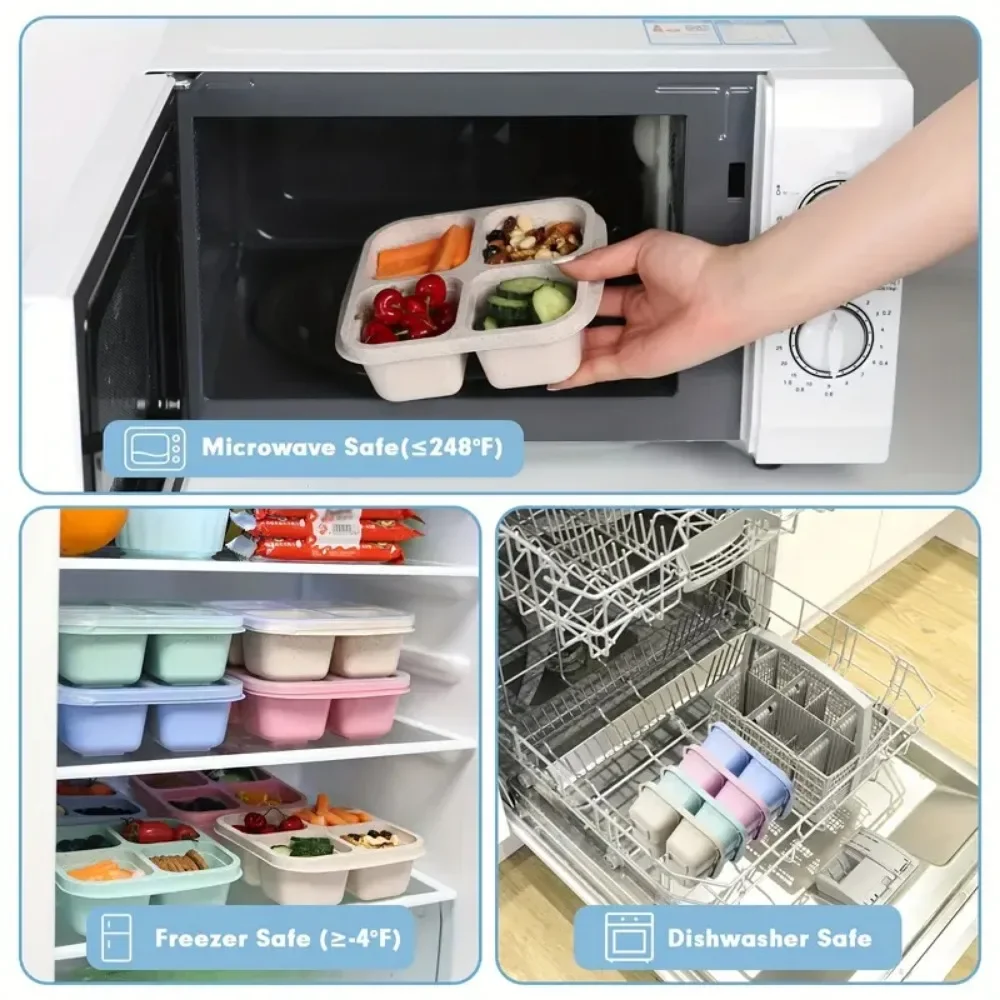 Garrafas de armazenamento de l - Meal Prep Kinder avaliação e preço